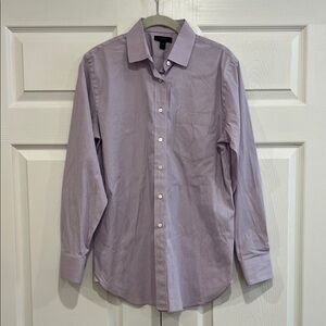 J. Crew Button Down Shirt Womens Lilac Size 6